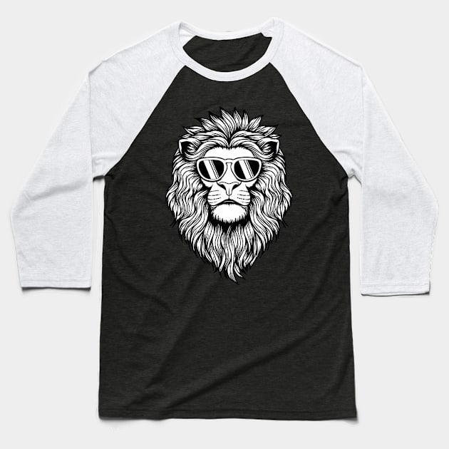 Lion Lioness lioness  Animals King of Beasts Baseball T-Shirt by OnlyWithMeaning